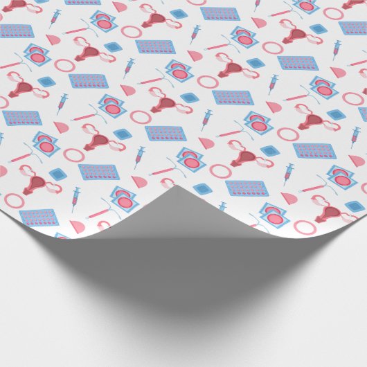 Feministin Geschenkpapier (Ecke)