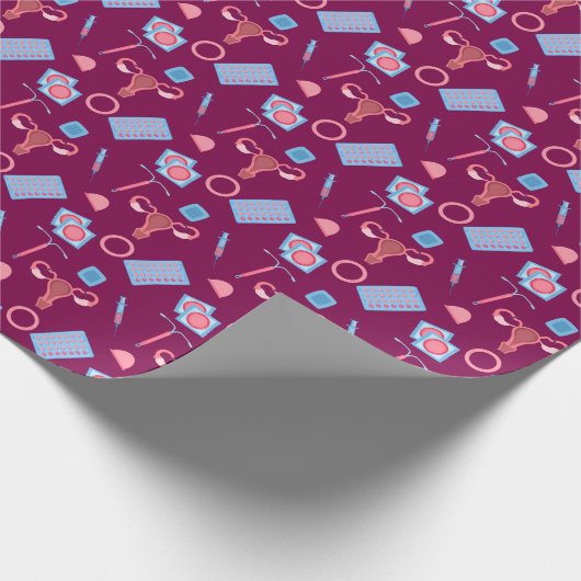 Feministin Geschenkpapier (Ecke)