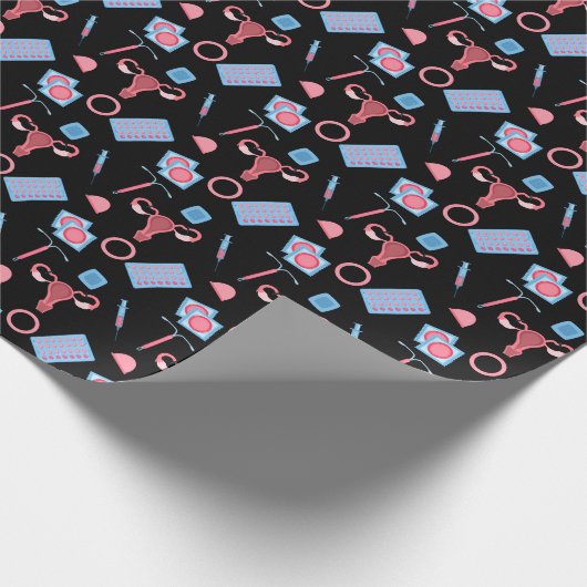 Feministin Geschenkpapier (Ecke)