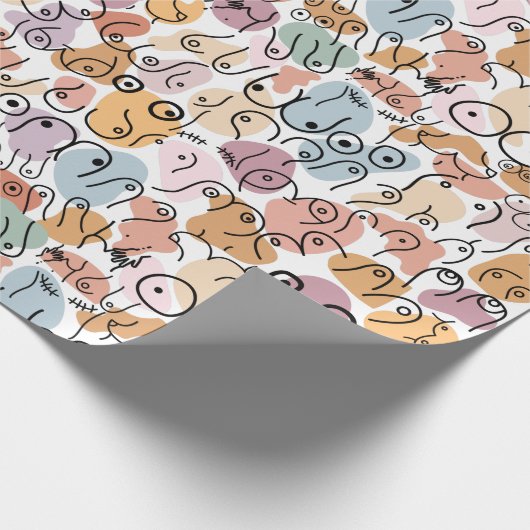 Feministin Geschenkpapier (Ecke)