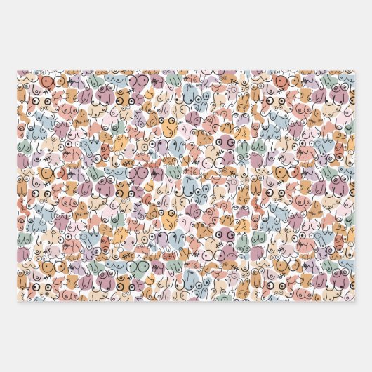 Feministin Geschenkpapier Set (Vorderseite)