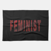Feministin Geschirrtuch (Horizontal)