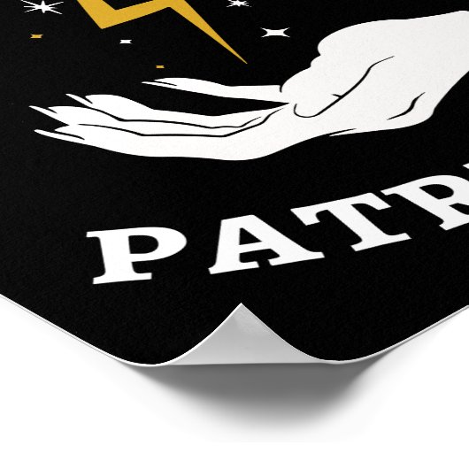 Feministin Hexe - Das Patriarchat I Poster (Ecke)