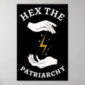 Feministin Hexe - Das Patriarchat I Poster (Vorne)
