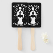 Feministin Hexe - Das Patriarchat II Fächer (Vorne und Hinten)
