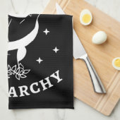 Feministin Hexe - Das Patriarchat III Geschirrtuch (Viertel Falte)