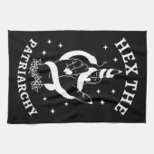 Feministin Hexe - Das Patriarchat III Geschirrtuch (Horizontal)