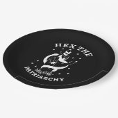 Feministin Hexe - Das Patriarchat III Pappteller (Schrägansicht)