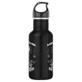 Feministin Hexe, hex the Patriarchat Edelstahlflasche (Vorderseite)