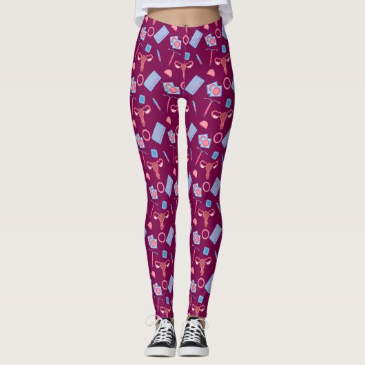 Feministin Leggings (Vorderseite)