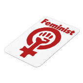 Feministin Magnet (Linke Seite)