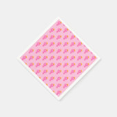 Feministin Pink Serviette (Ecke)