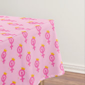 Feministin Pink Tischdecke (Beispiel)