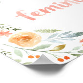 Feministin Poster (Ecke)