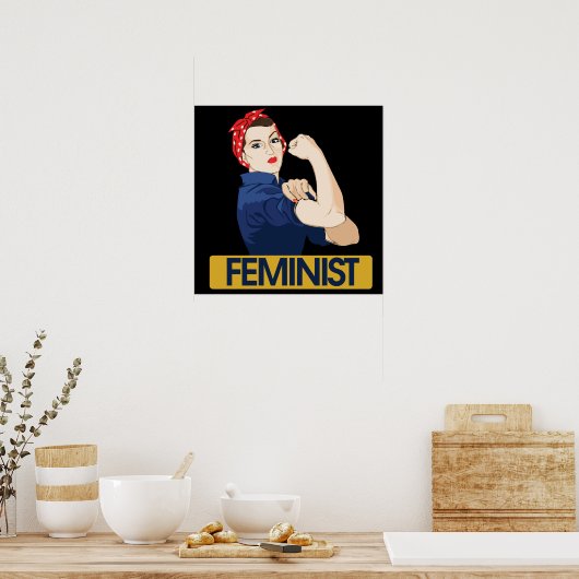 Feministin Poster (Küche)