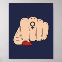 Feministin Power Poster