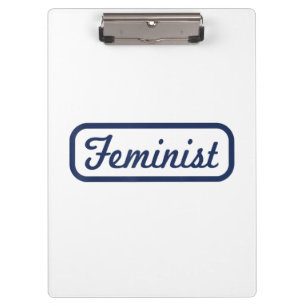 Feministin Power Vintag T Shirt T-Shirt Geschenk Klemmbrett