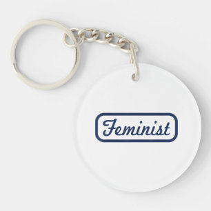 Feministin Power Vintag T Shirt T-Shirt Geschenk Schlüsselanhänger