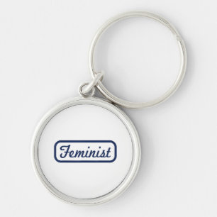 Feministin Power Vintag T Shirt T-Shirt Geschenk Schlüsselanhänger
