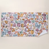 Feministin Strandtuch (Vorderseite)