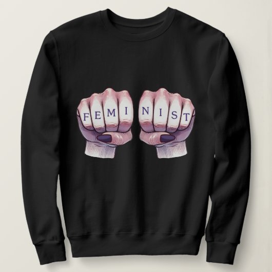 Feministin Sweatshirt (Design vorne)
