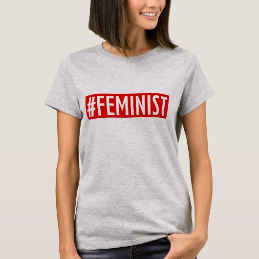 Feministin T-Shirt (Vorderseite)