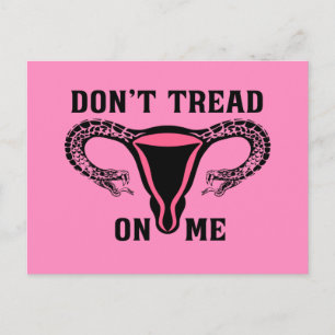 Feministin Tritt Nicht Auf Mich Postkarte