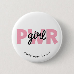 Feministin und Power Button