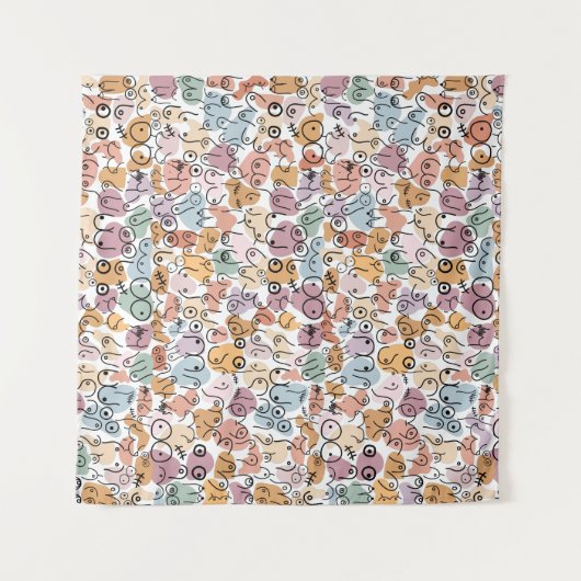 Feministin Wandteppich (Vorderseite (Horizontal))