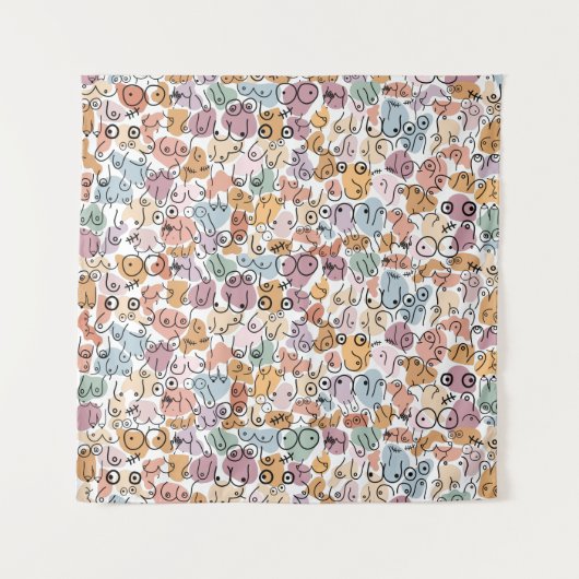 Feministin Wandteppich (Vorderseite)