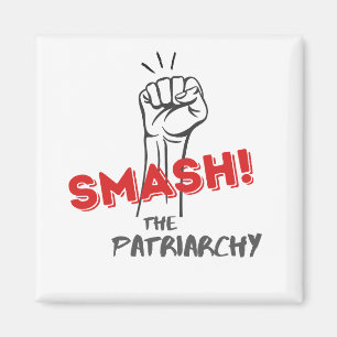 Feministin, zertrümmert die Patriarchat - Automagn Magnet