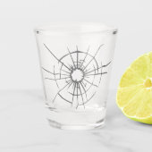 Feministinnen schlagen die Glasdecke | Schießglas Schnapsglas (Vorderseite)