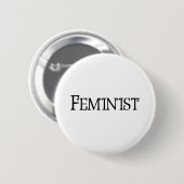 Feministisch Button (Vorne & Hinten)