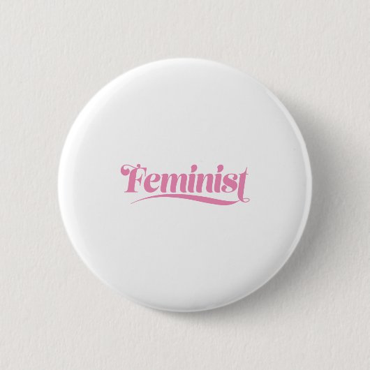 feministisch button (Vorderseite)