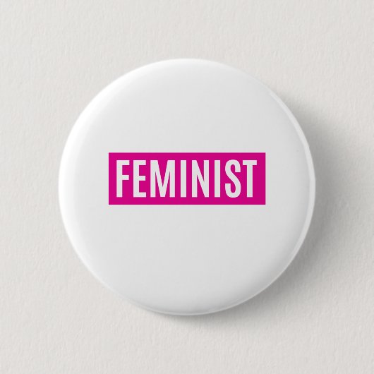 FEMINISTISCH BUTTON (Vorderseite)