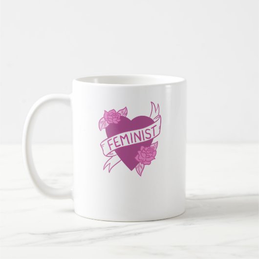 Feministisch Kaffeetasse (Links)