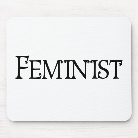 Feministisch Mousepad (Vorne)