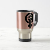 Feministisch Reisebecher (VorderseiteRechts)