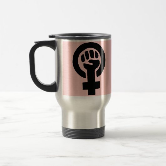 Feministisch Reisebecher (Links)