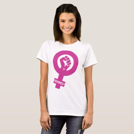 Feministisch T-Shirt (Vorne ganz)