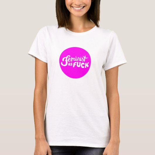 Feministisch T-Shirt (Vorderseite)