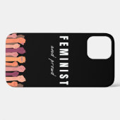 feministisch und stolz Case-Mate iPhone hülle (Rückseite (Horizontal))