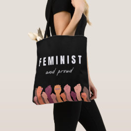 feministisch und stolz tasche