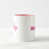 Feministische AF-Tasse Zweifarbige Tasse (Mittel)