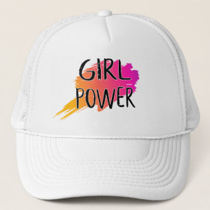 Feministische Einstellung Mädchenpower Selbstbewus Truckerkappe