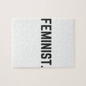 Feministische Entwurfs-Illustrations-Text-Sammlung Puzzle (Horizontal)