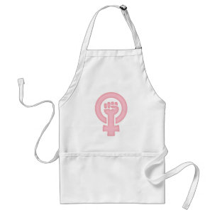 Feministische Faust Schürze