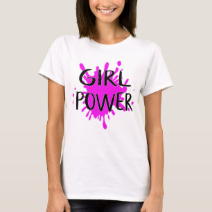 Feministische Girl Power Einstellung Selbstbewusst T-Shirt