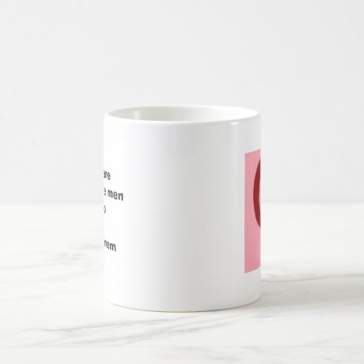 Feministische Hand Kaffeetasse (Mittel)