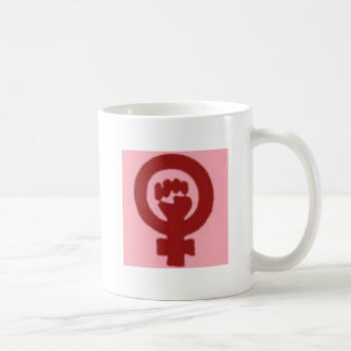 Feministische Hand Kaffeetasse